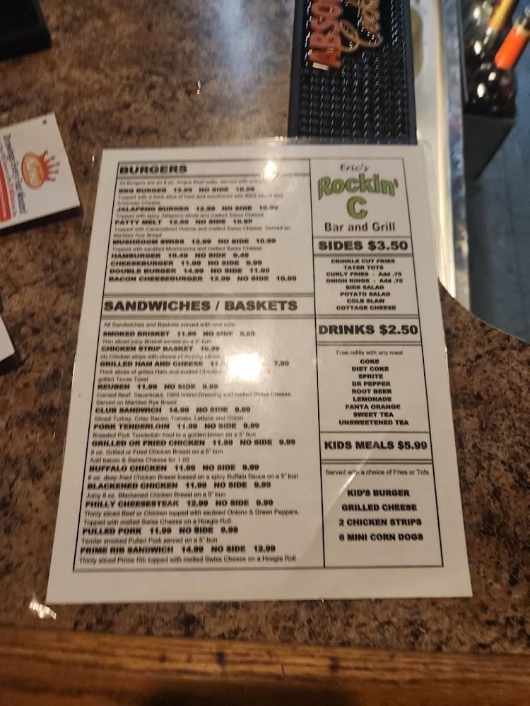 Rockin C Bar & Grill Menu image 4
